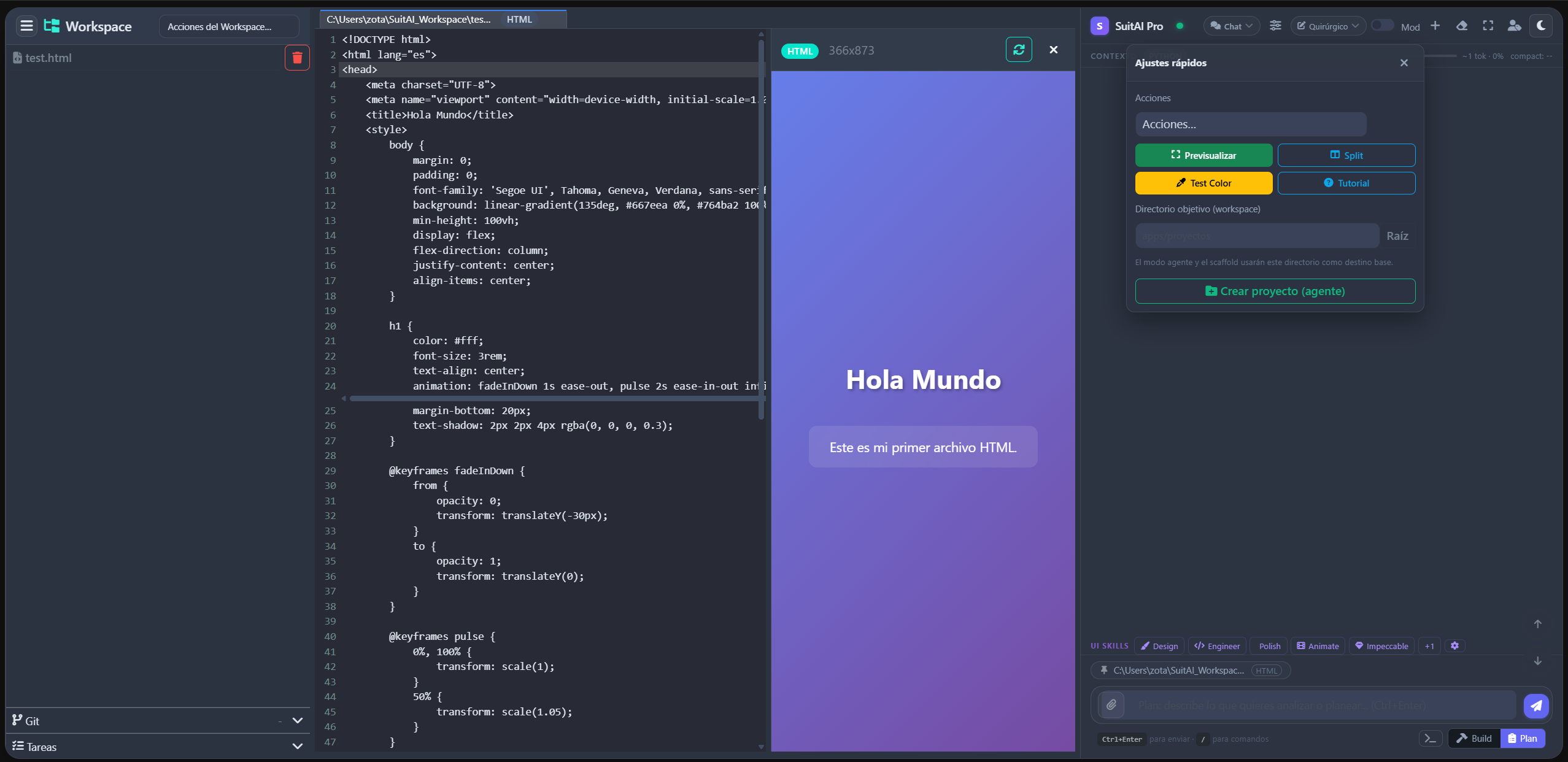 Editor de código